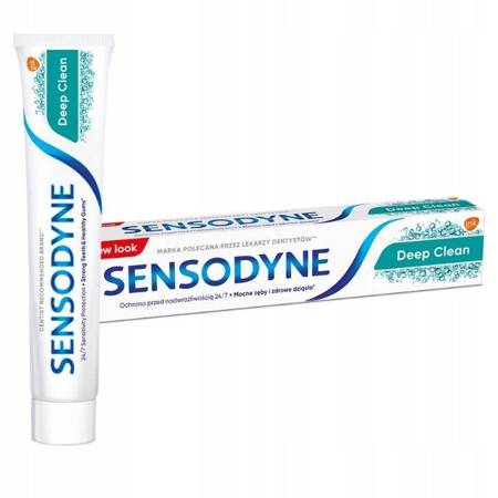 Sensodyne Deep Clean Pasta do Zębów 2x75ml