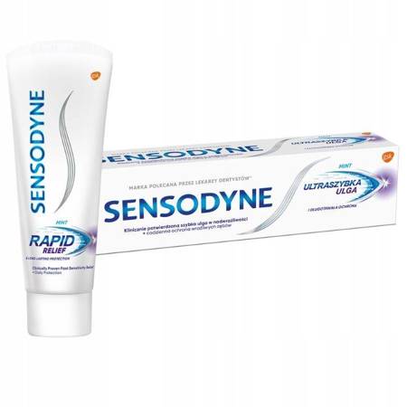 Sensodyne UltraSzybka Ulga Pasta do Zębów 75ml