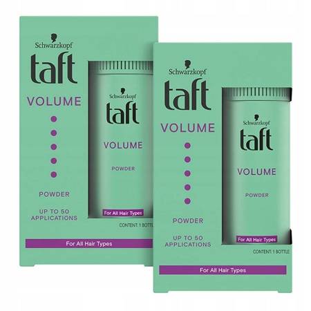 Taft Volume Powder Puder do Włosów Objętość 10g x2