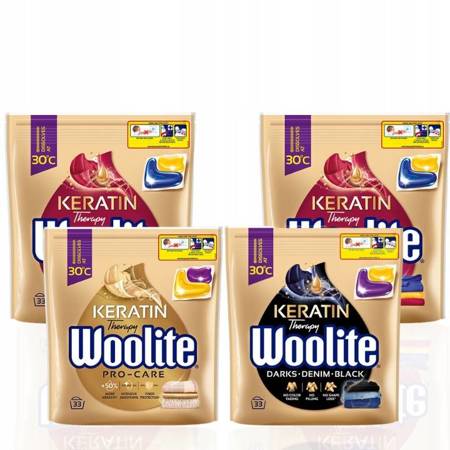 Woolite Kapsułki do Prania MIX 33 x4